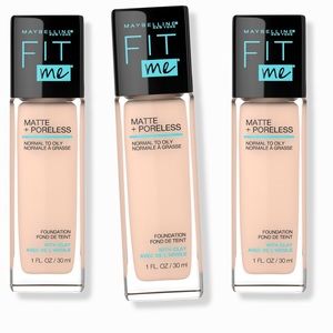 Maybelline Fit Me Matte + Poreless Liquid Foundation, Natural Ivory #112